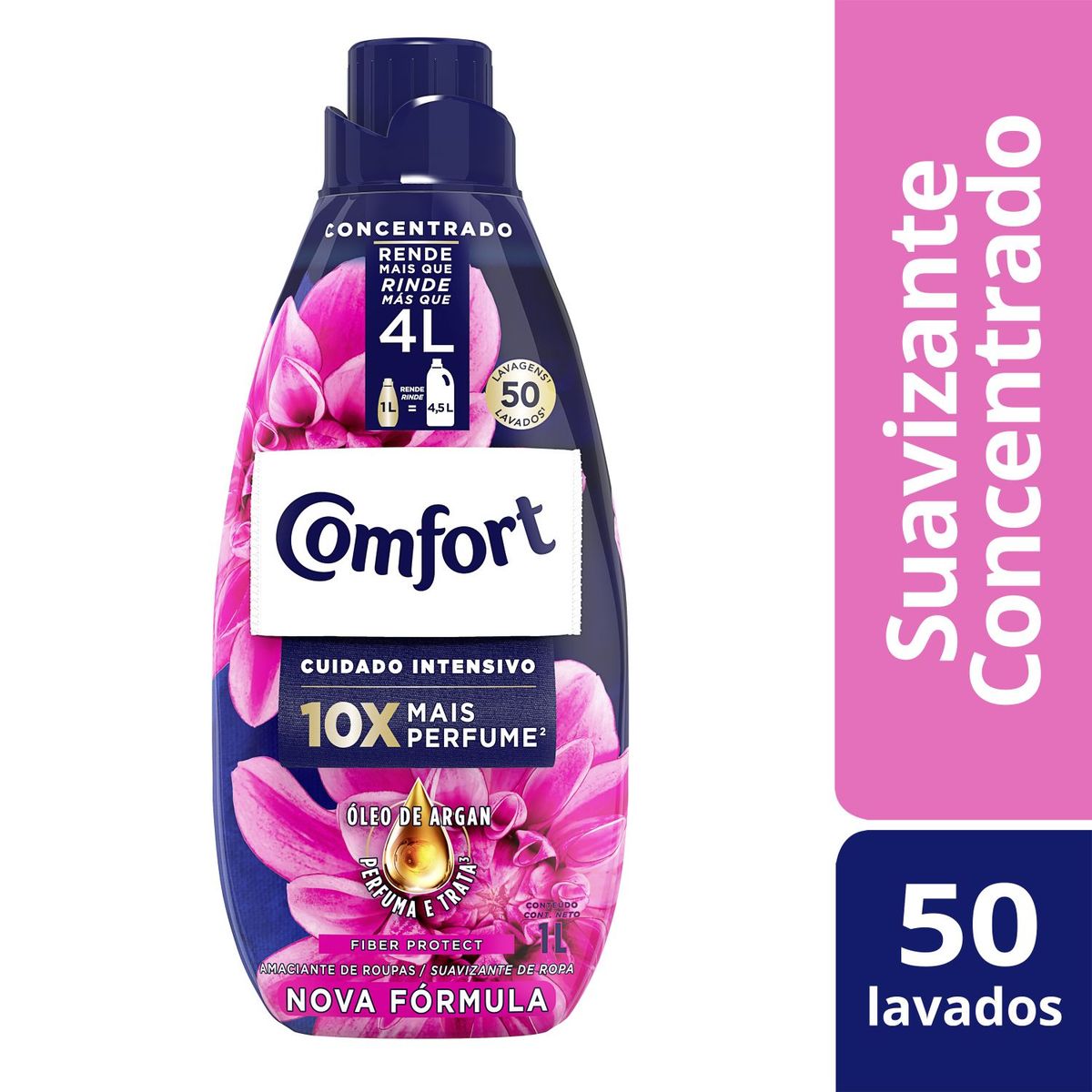 COMFORT - Suavizante de Ropa Concentrado Fiber Protect Comfort 1 lt