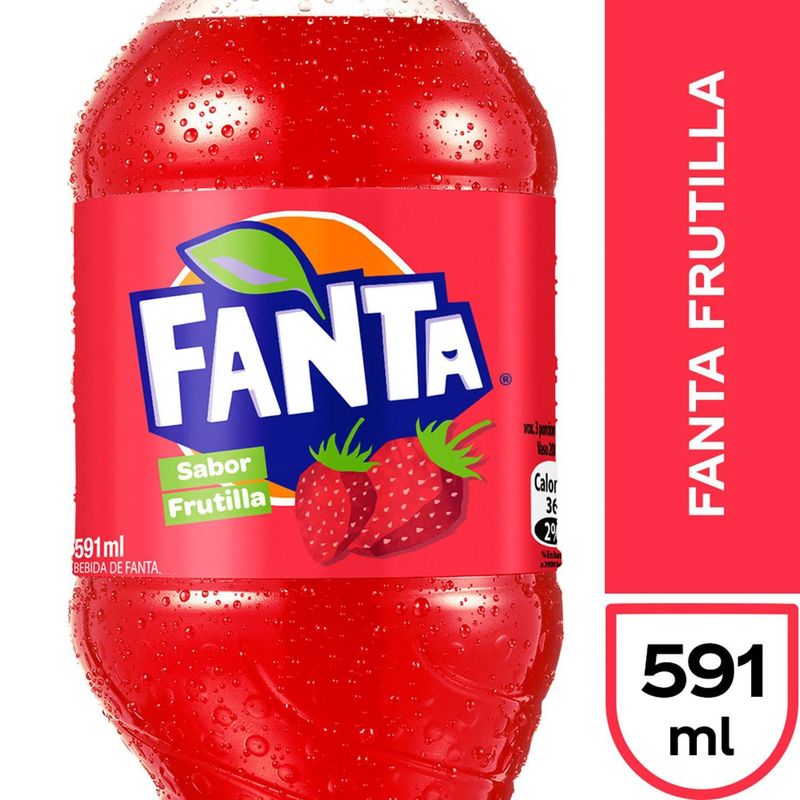 FANTA - BEBIDA FRUTILLA FANTA 591 CC