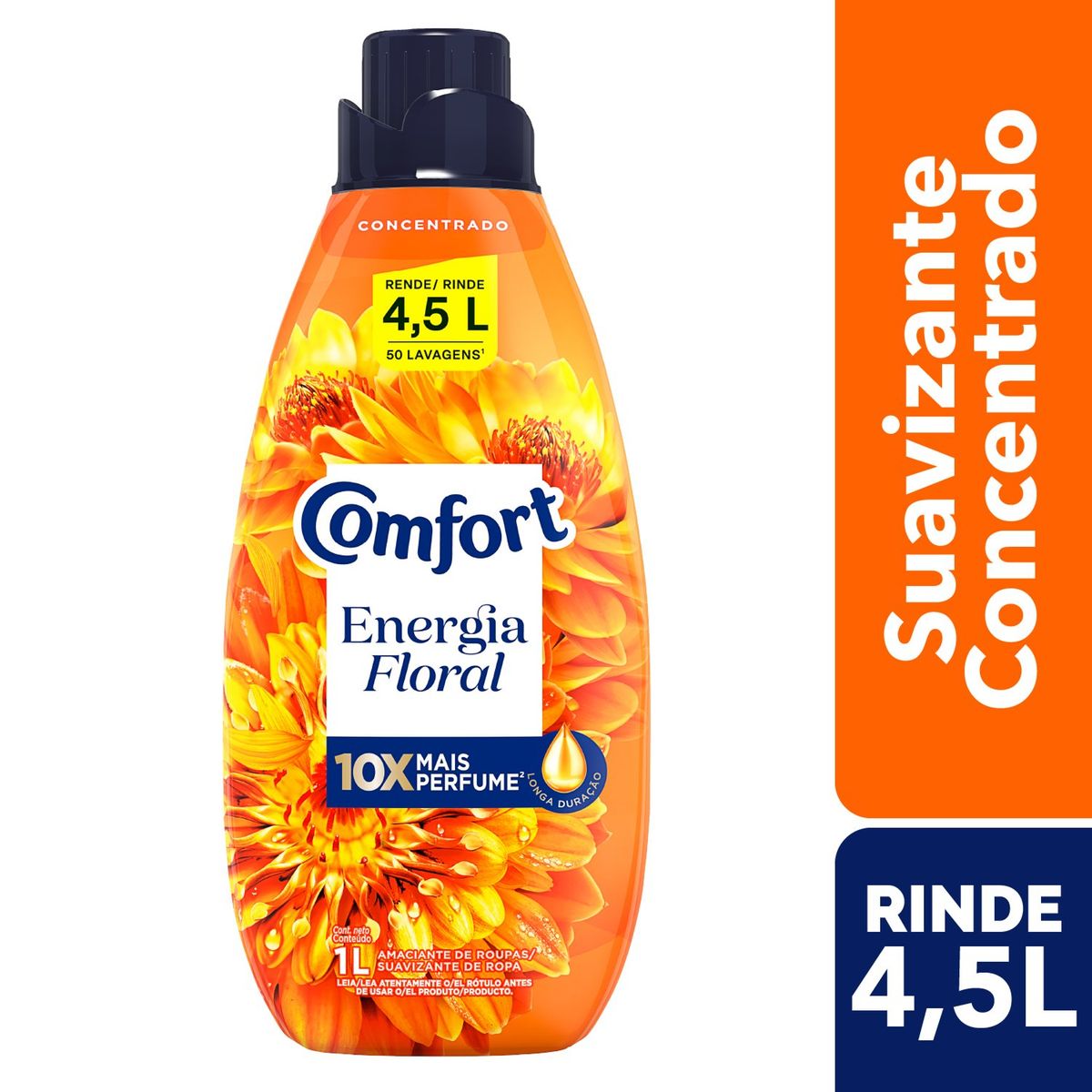 COMFORT - Suavizante de Ropa Concentrado Hydra Serum Comfort 1 lt