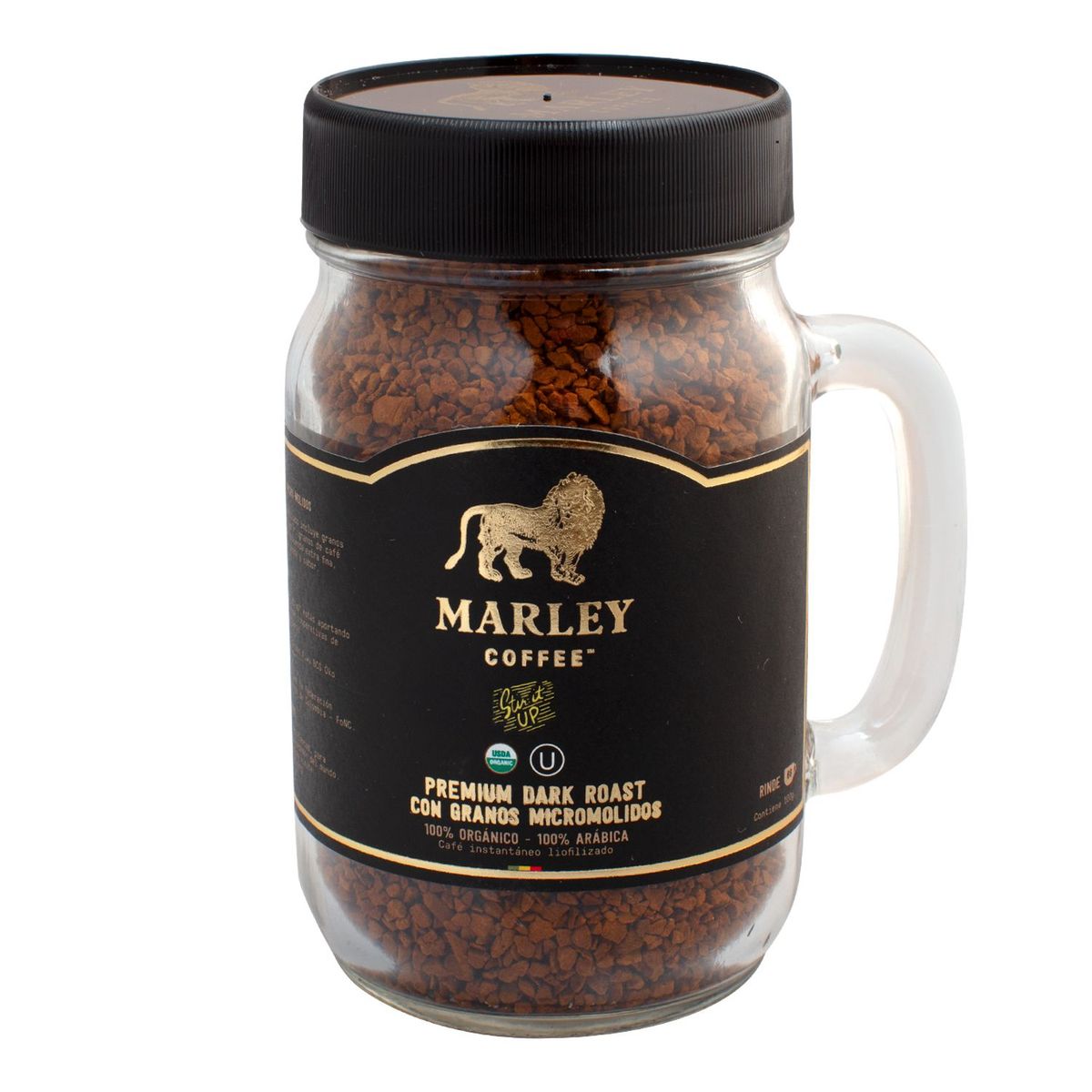 MARLEY COFFEE - CAFE LIOFILIZADO STIR IT UP MARLEY 100GR