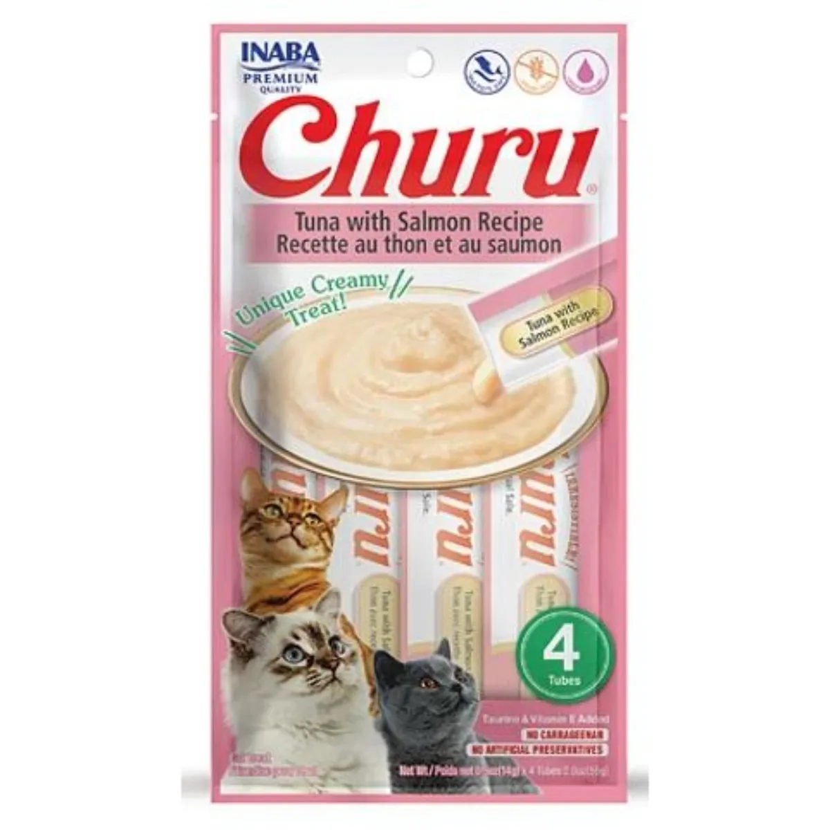 CHURU - Snack Gato Atún y Salmón Churu 56 g