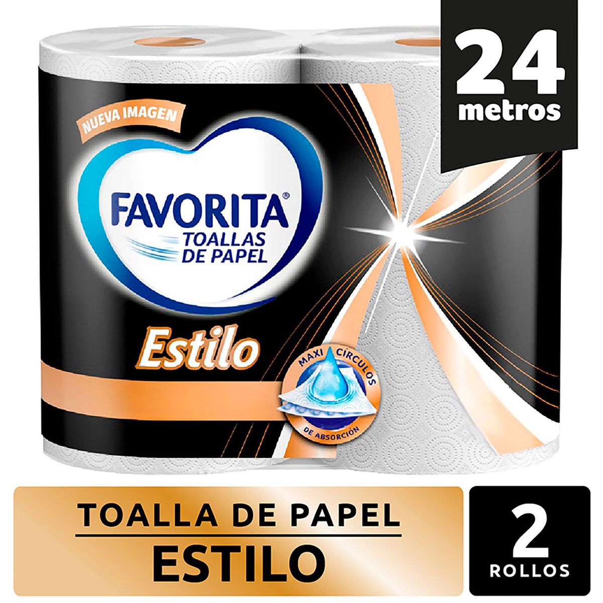 FAVORITA - Toalla de Papel Estilo