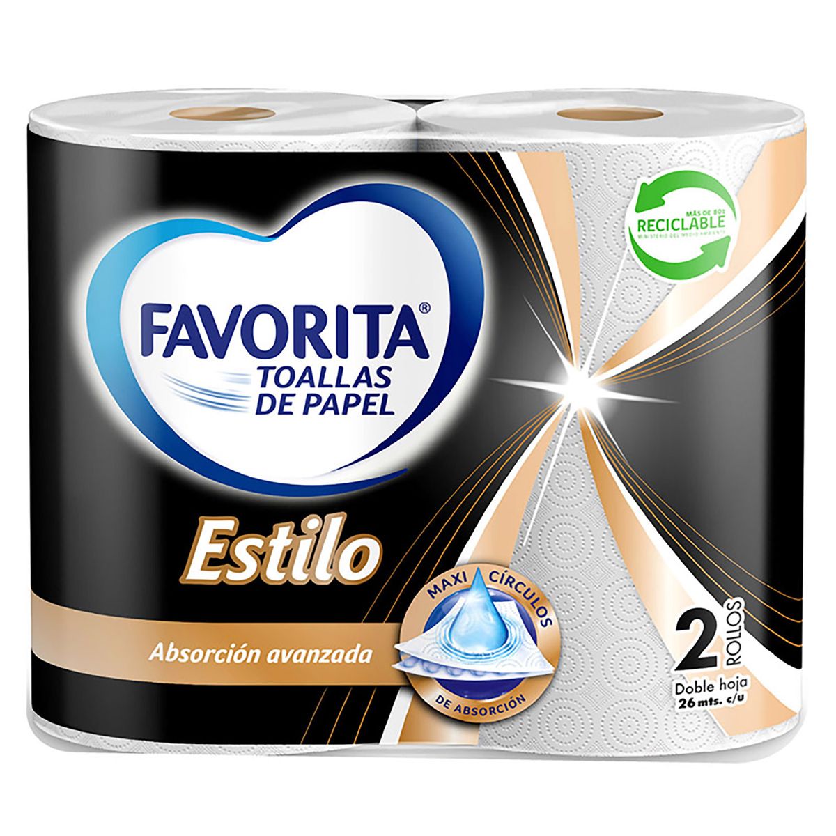 FAVORITA - Toalla de Papel Estilo