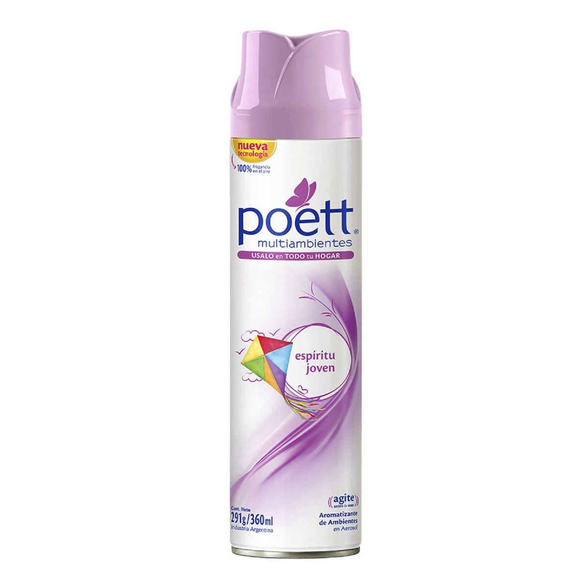 POETT - Desodorante Ambiental Poett Espíritu Joven 360 ml