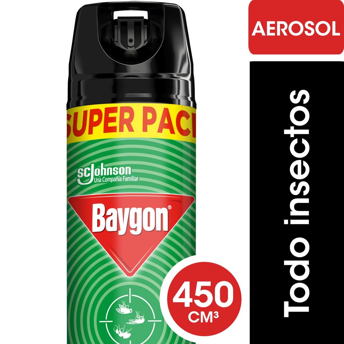 BAYGON - Insecticida Baygon Todo Insecto 450 ml