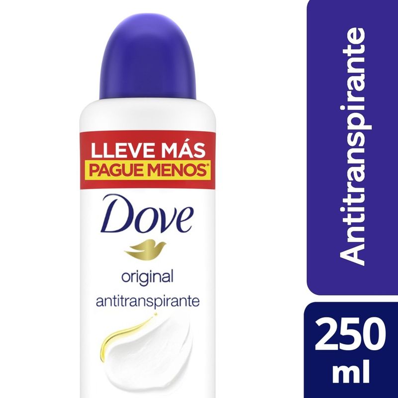 DOVE - Desodorante Dove Aerosol Original 72 Horas 250 ml