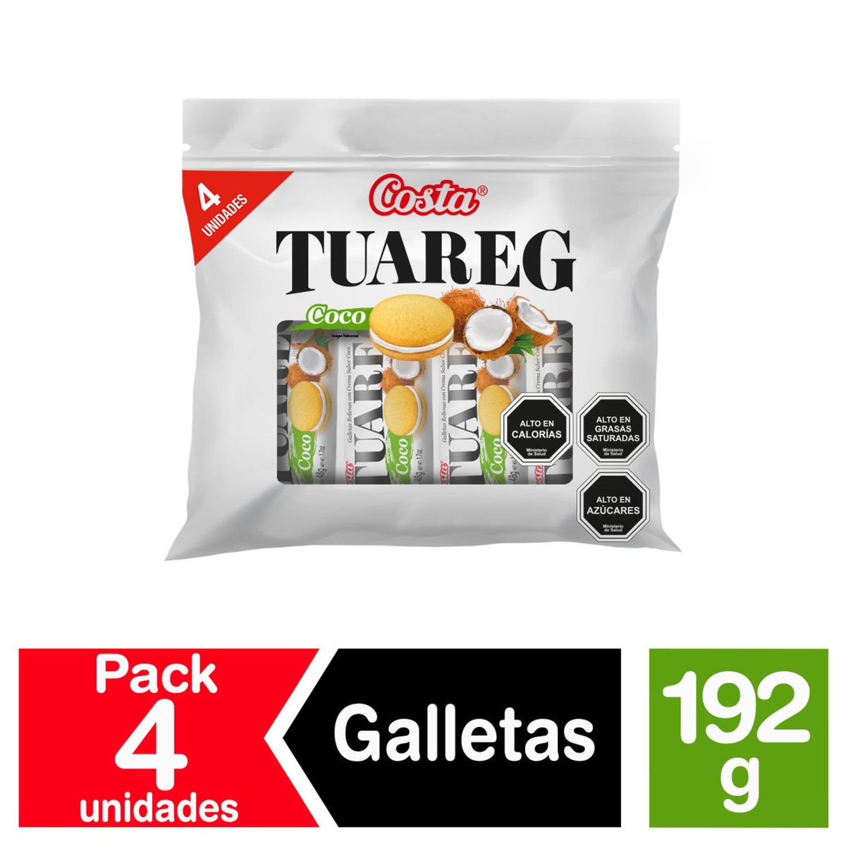 COSTA - TUAREG PACK 4 UNIDADES 0.192KL