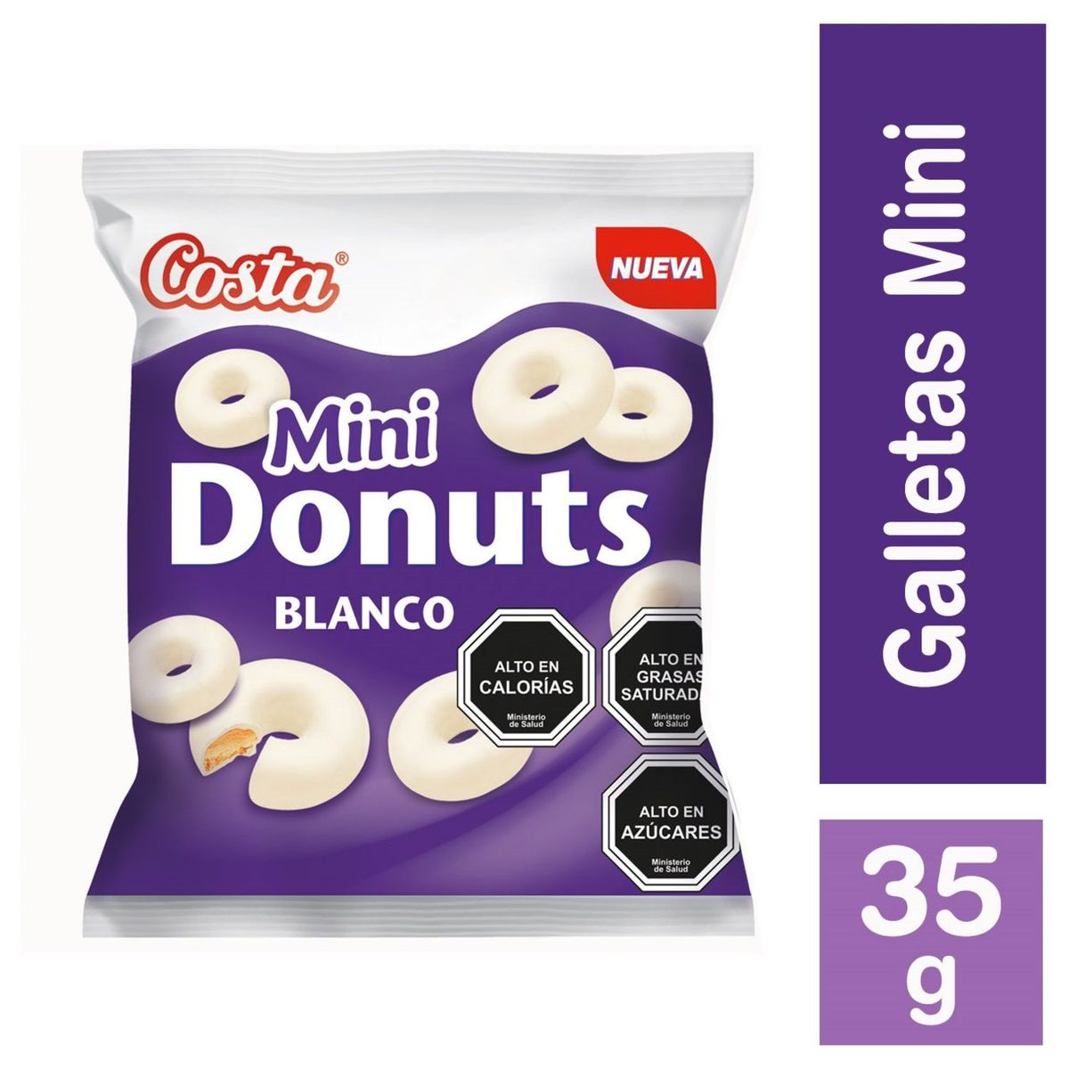 COSTA - Galletas Mini Donuts Costa 35 g