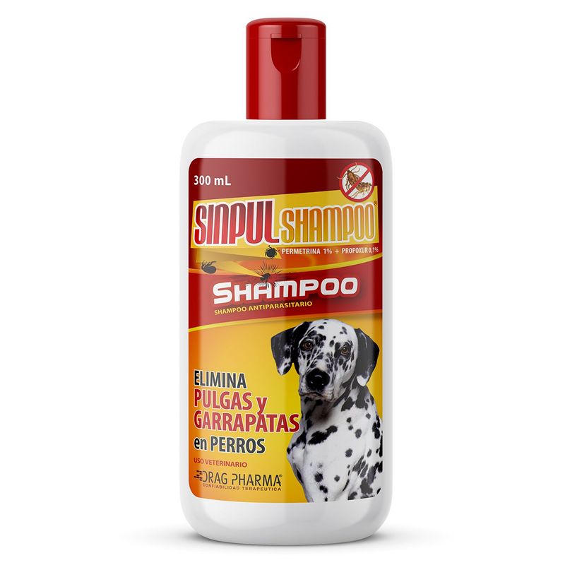 SINPUL - Shampoo Antiparasitario para Perros