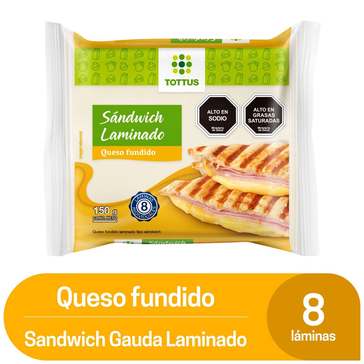 TOTTUS - Queso Gouda Laminado