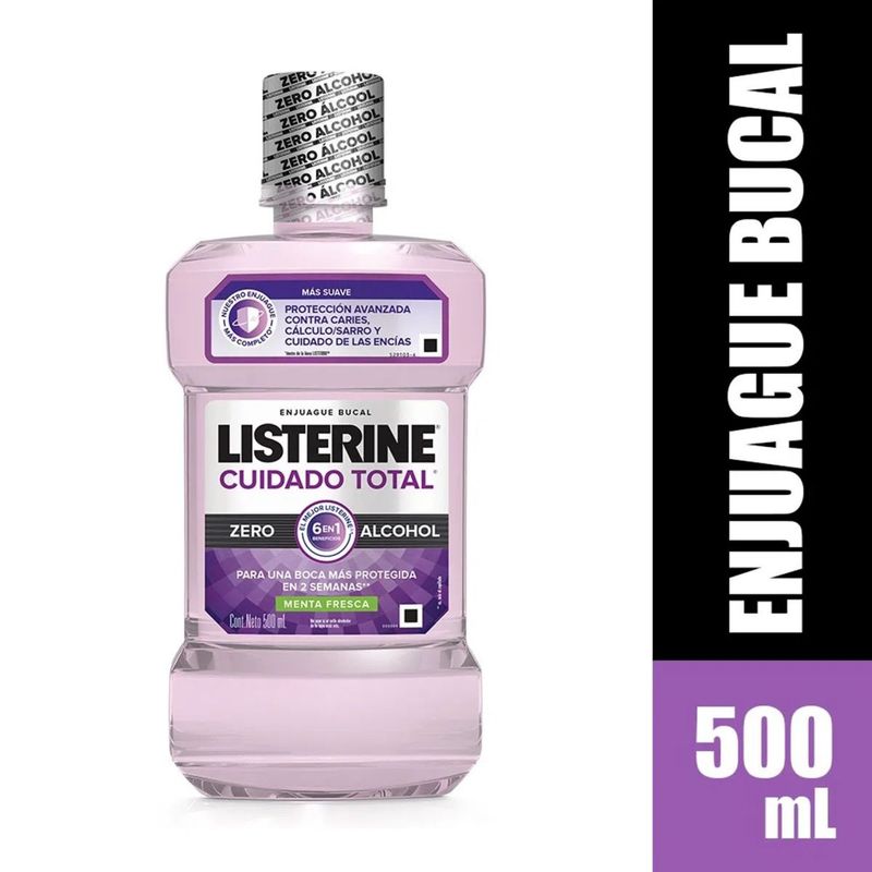 LISTERINE - Enjuague Cuidado Total Listerine 500 ml