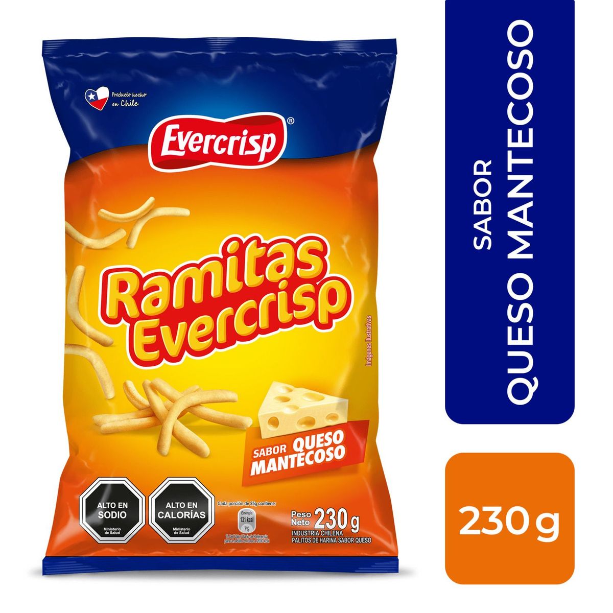 EVERCRISP - Ramitas Queso