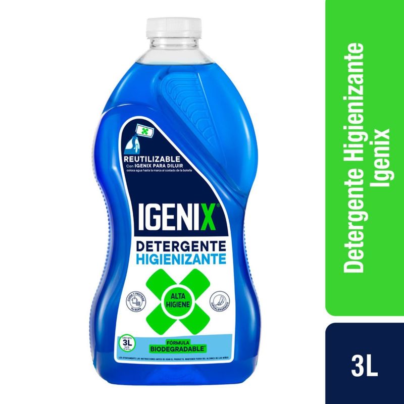 IGENIX - DETERGENTE HIGIENIZANTE IGENIX 3 LT