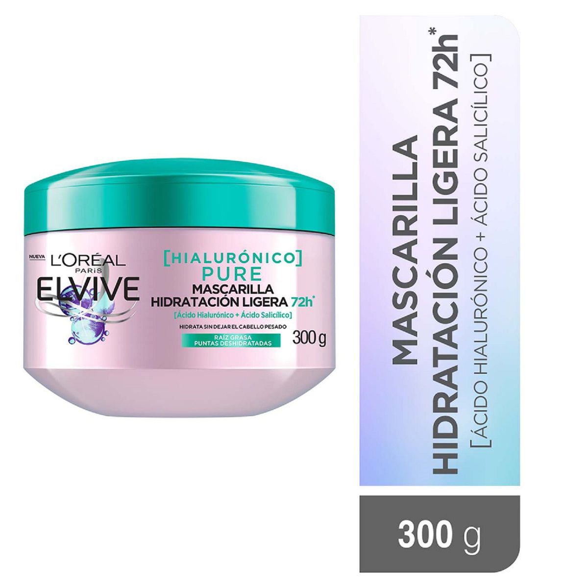 ELVIVE - Tratamiento Capilar Elvive Hialurónico Pure 300 ml