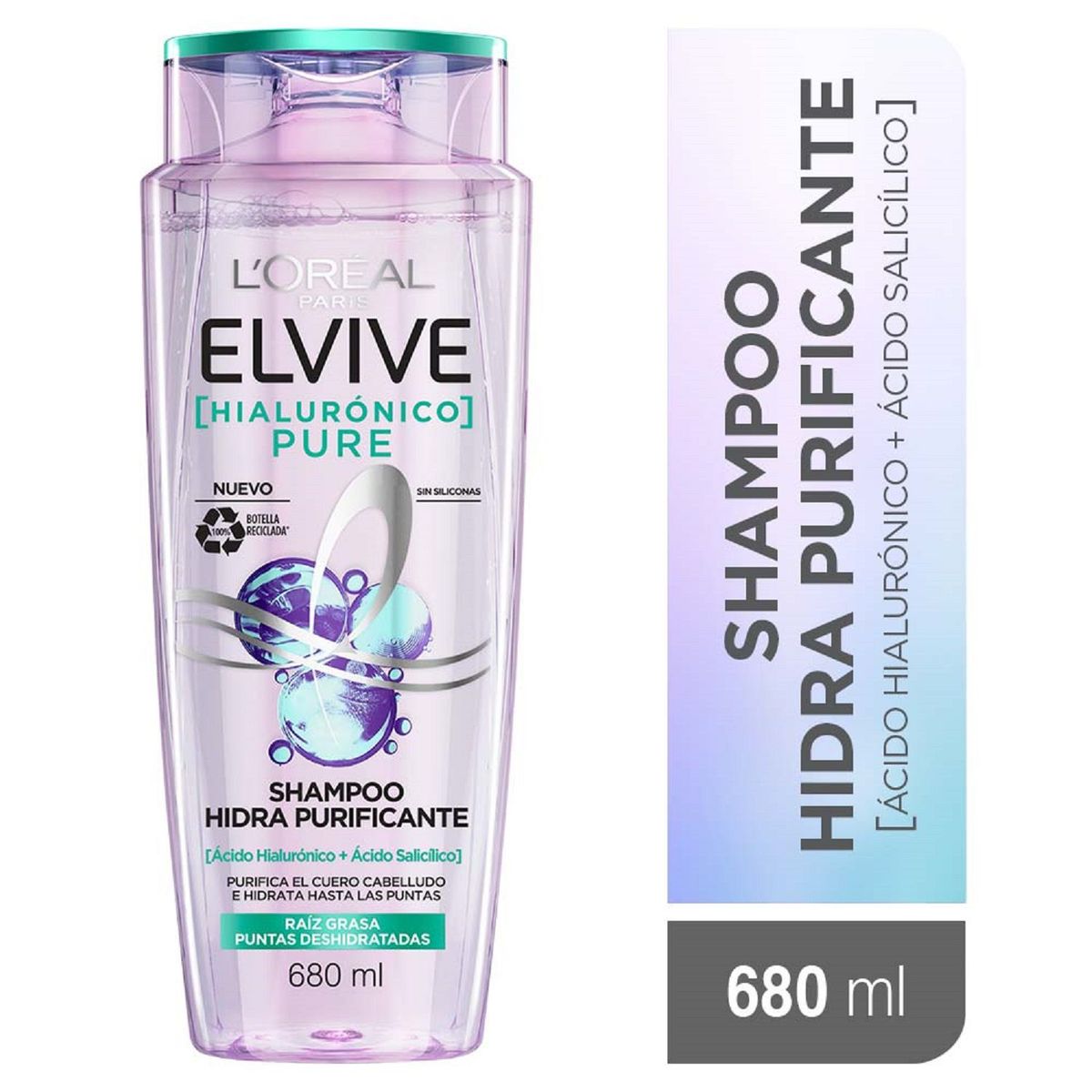 ELVIVE - Shampoo Elvive Hialurónico Pure 680 ml