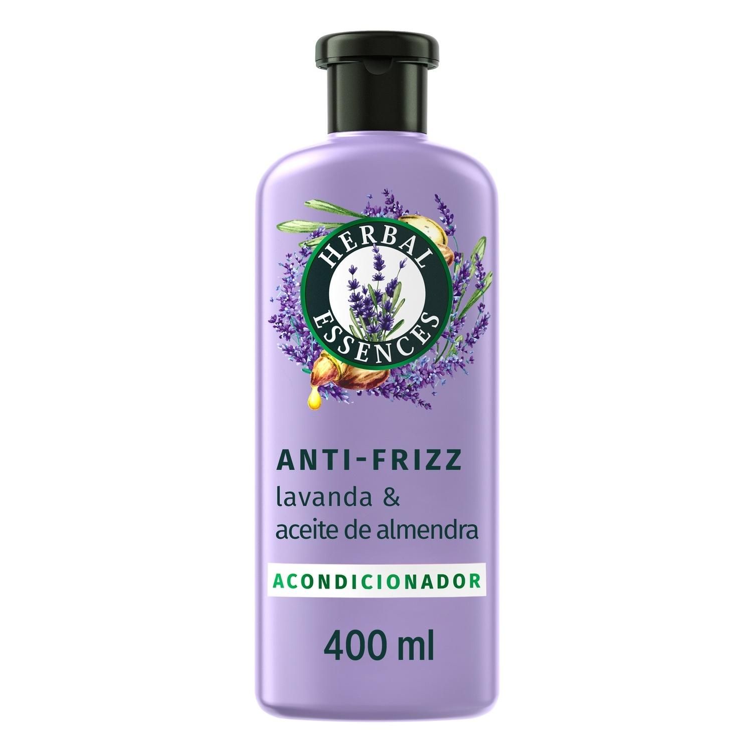 Acondicionador Antifrizz Lavanda y Aceite Almendra Herbal Essences