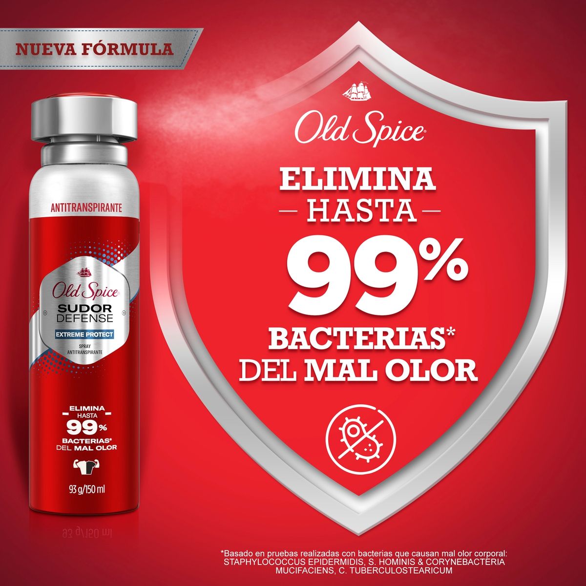 OLD SPICE - Antitranspirante en Spray Extreme Protect