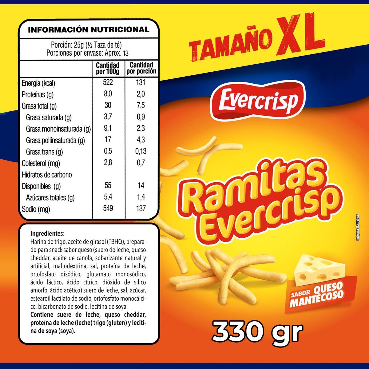EVERCRISP - Ramitas de Queso