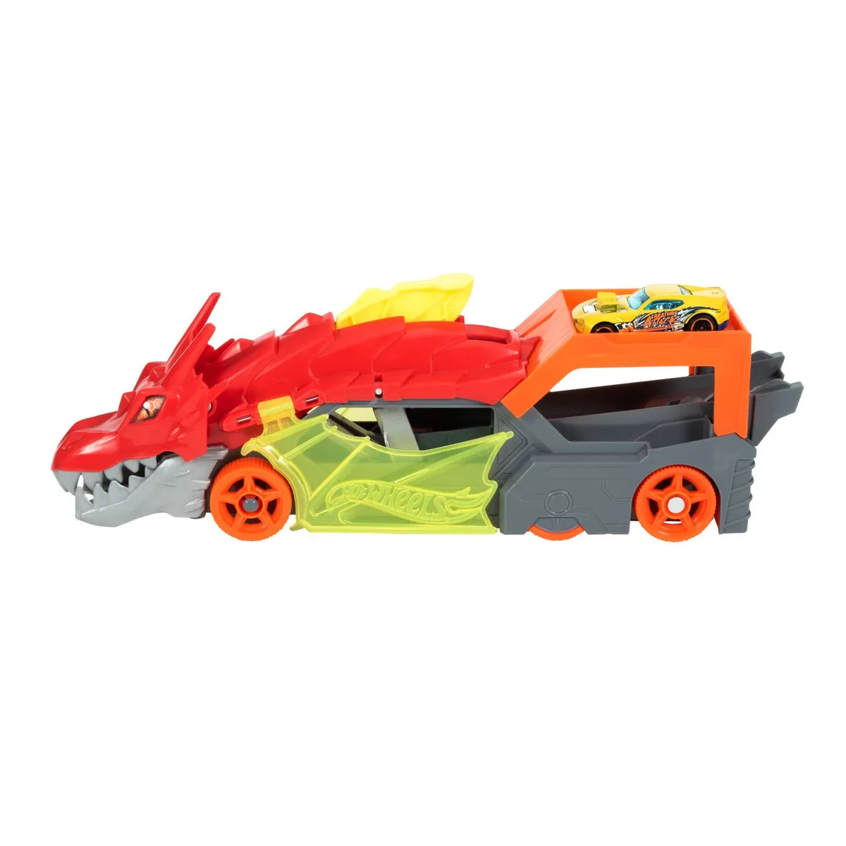  - Hot Wheels City - Remolque De Dragon