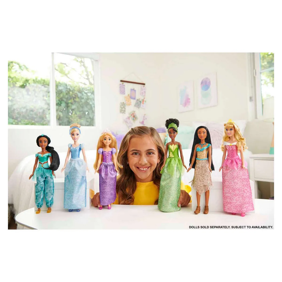 DISNEY - DISNEY PRINCESA MUNECA FALDA CON BRILLOS