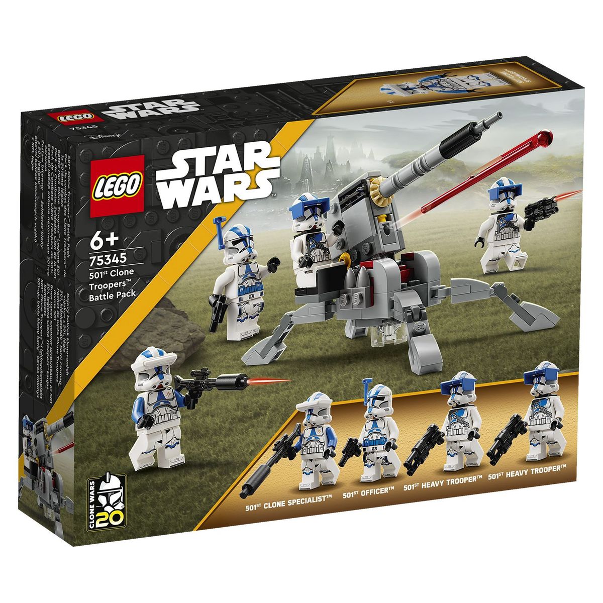 LEGO - LEGO PACK COMBATE CLON TROOPERS DE LA 501