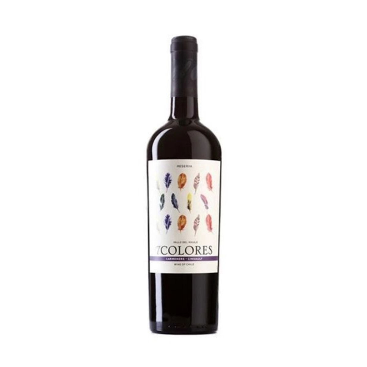 7COLORES - Vino Tinto Carmenere Cinsault 7 Colores 13.5° 750 cc