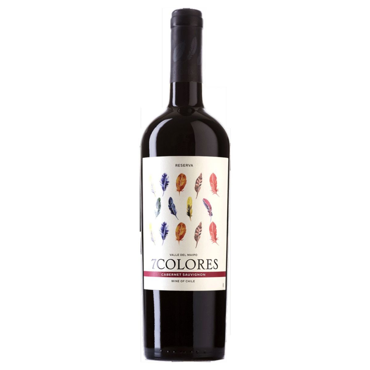 7COLORES - Vino Tinto Cabernet Sauvignon Reserva 7Colores 13.5° 750 cc