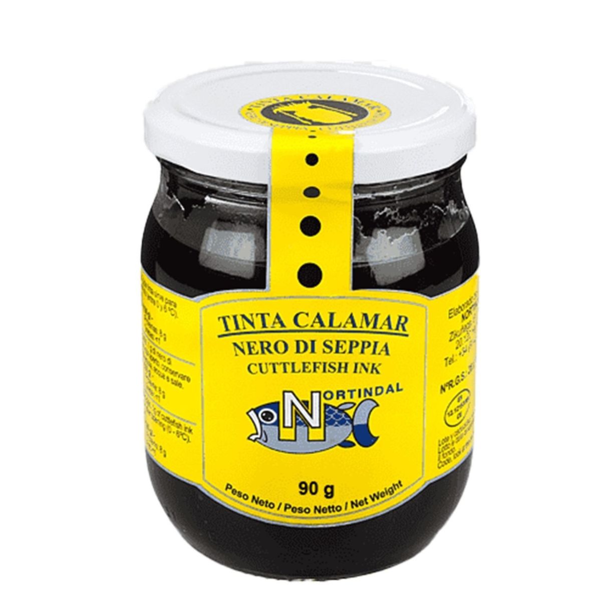 NORTINDAL - TINTA DE CALAMAR NORTINDAL 90GR