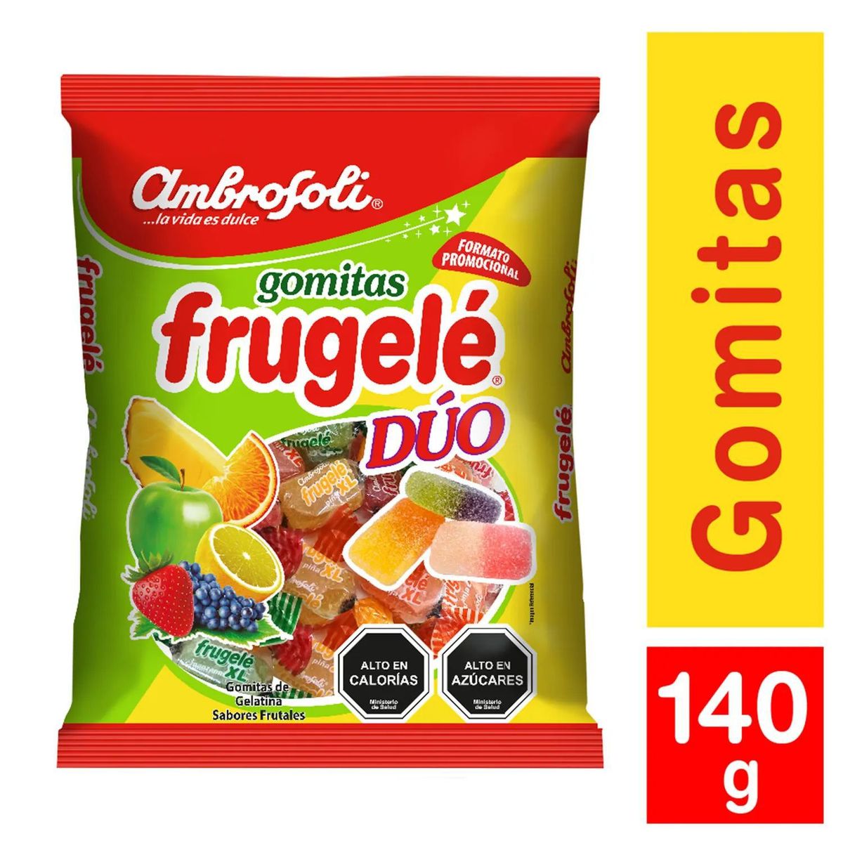 AMBROSOLI - Gomitas Frugele Duo Ambrosoli 140 g