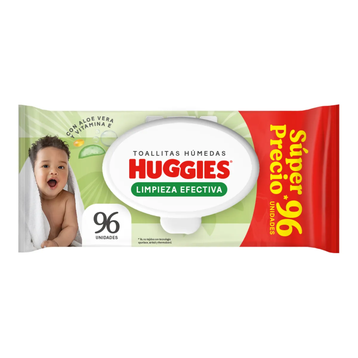 HUGGIES - Toallitas Húmedas Huggies Limpieza Efectiva