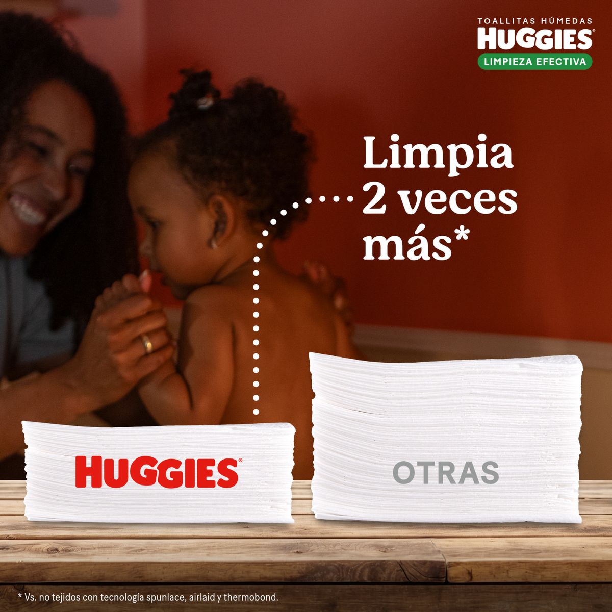 HUGGIES - Toallitas Húmedas Huggies Limpieza Efectiva