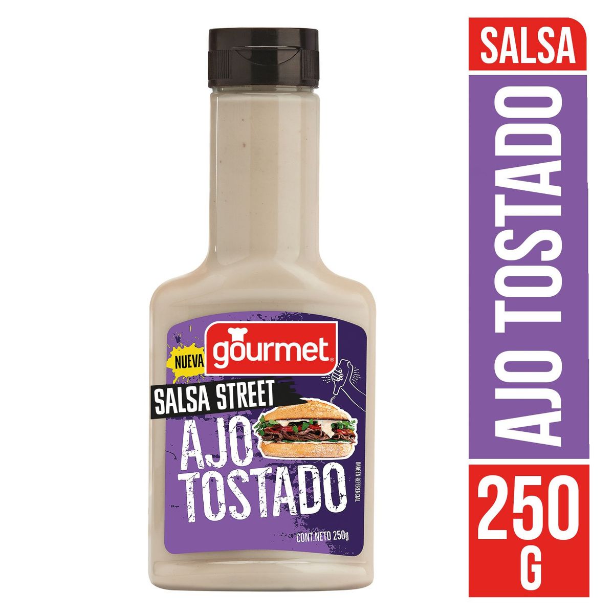 GOURMET - Salsa Street Ajo Tostado Gourmet 250 g