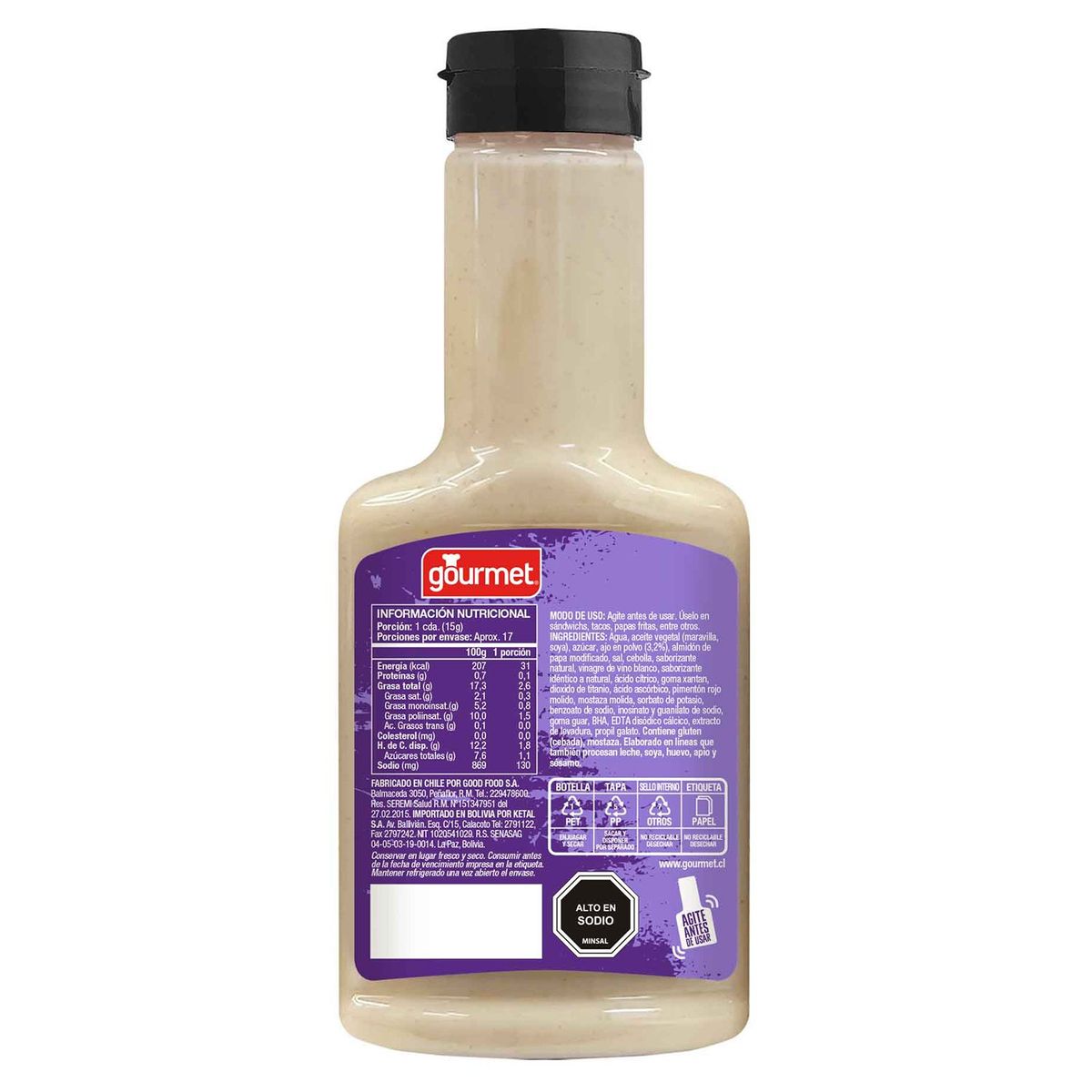 GOURMET - Salsa Street Ajo Tostado Gourmet 250 g