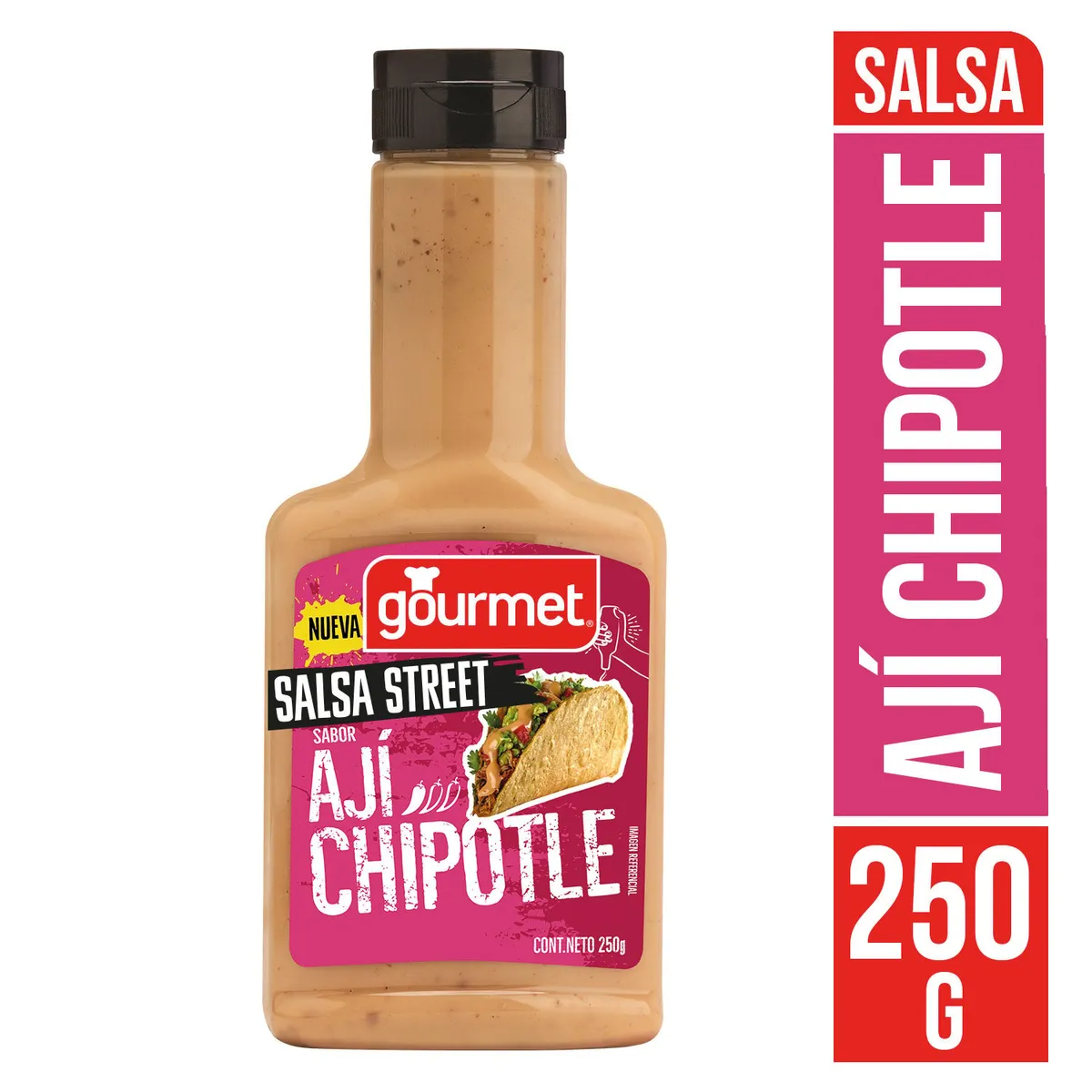GOURMET - Salsa Street Ají Chipotle Gourmet 250 g