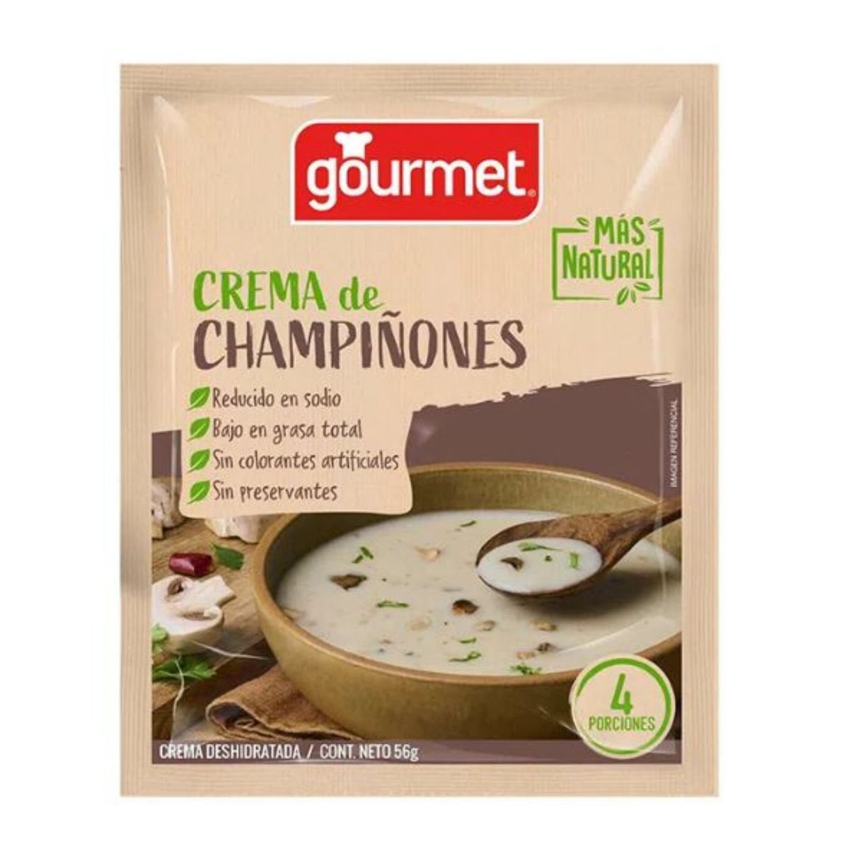 GOURMET - Crema de Champiñones Gourmet 56 g