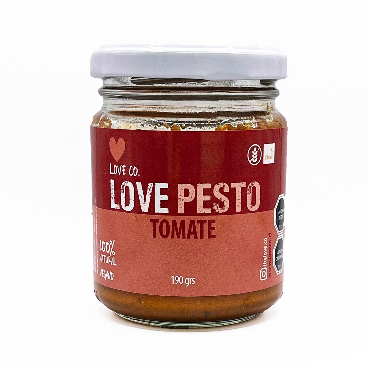 LOVE CO - Salsa Love Pesto Tomate Love Co 190 g
