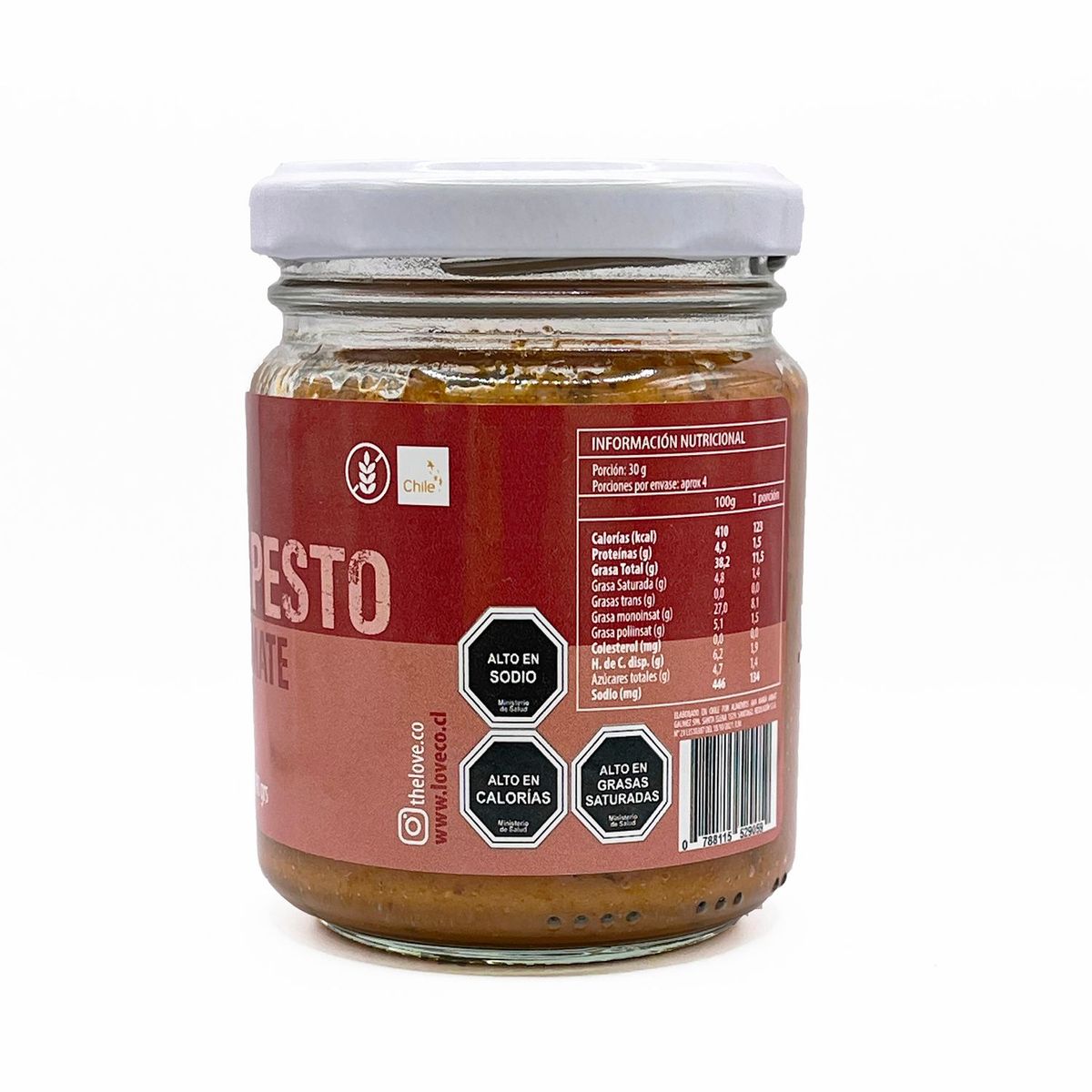 LOVE CO - Salsa Love Pesto Tomate Love Co 190 g