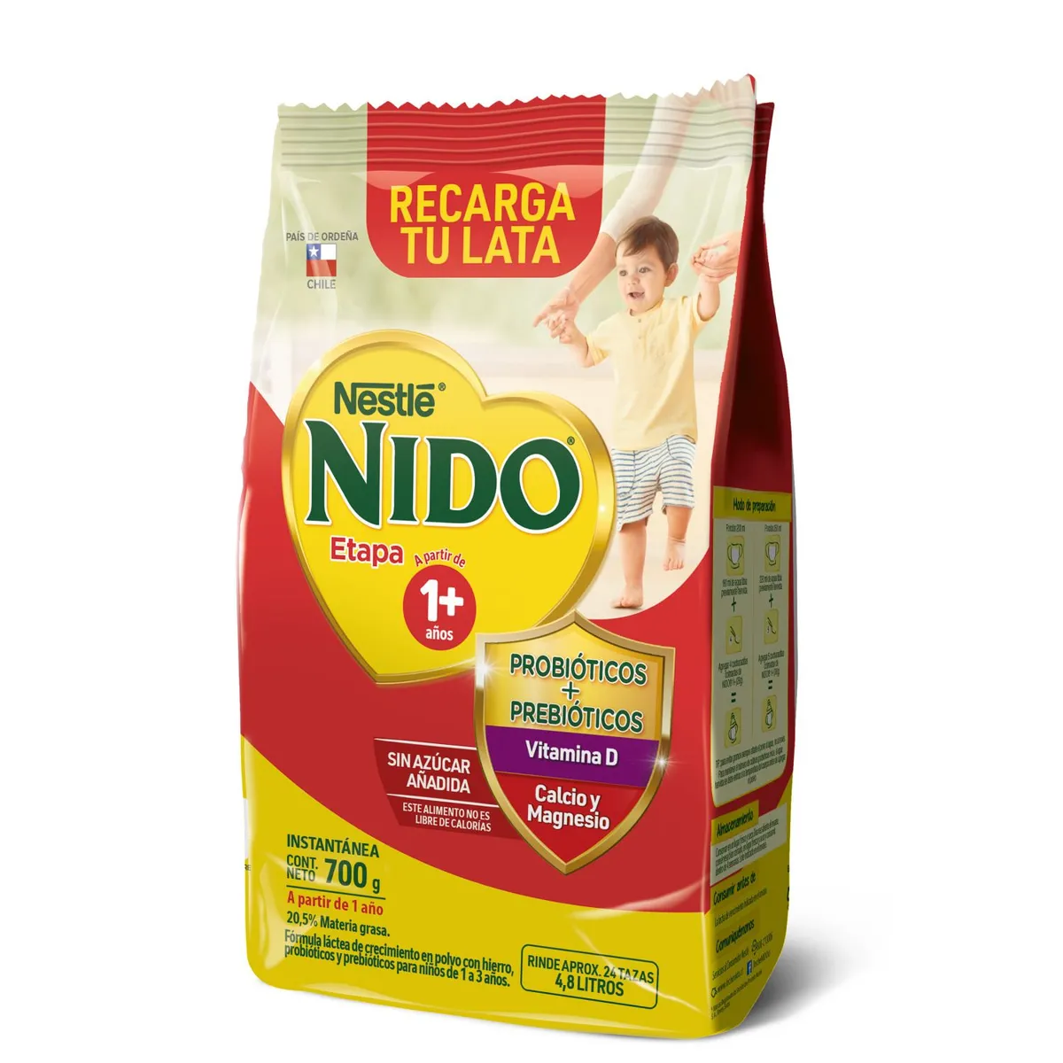 NIDO - Leche en Polvo Nido Etapa 1+ 700g