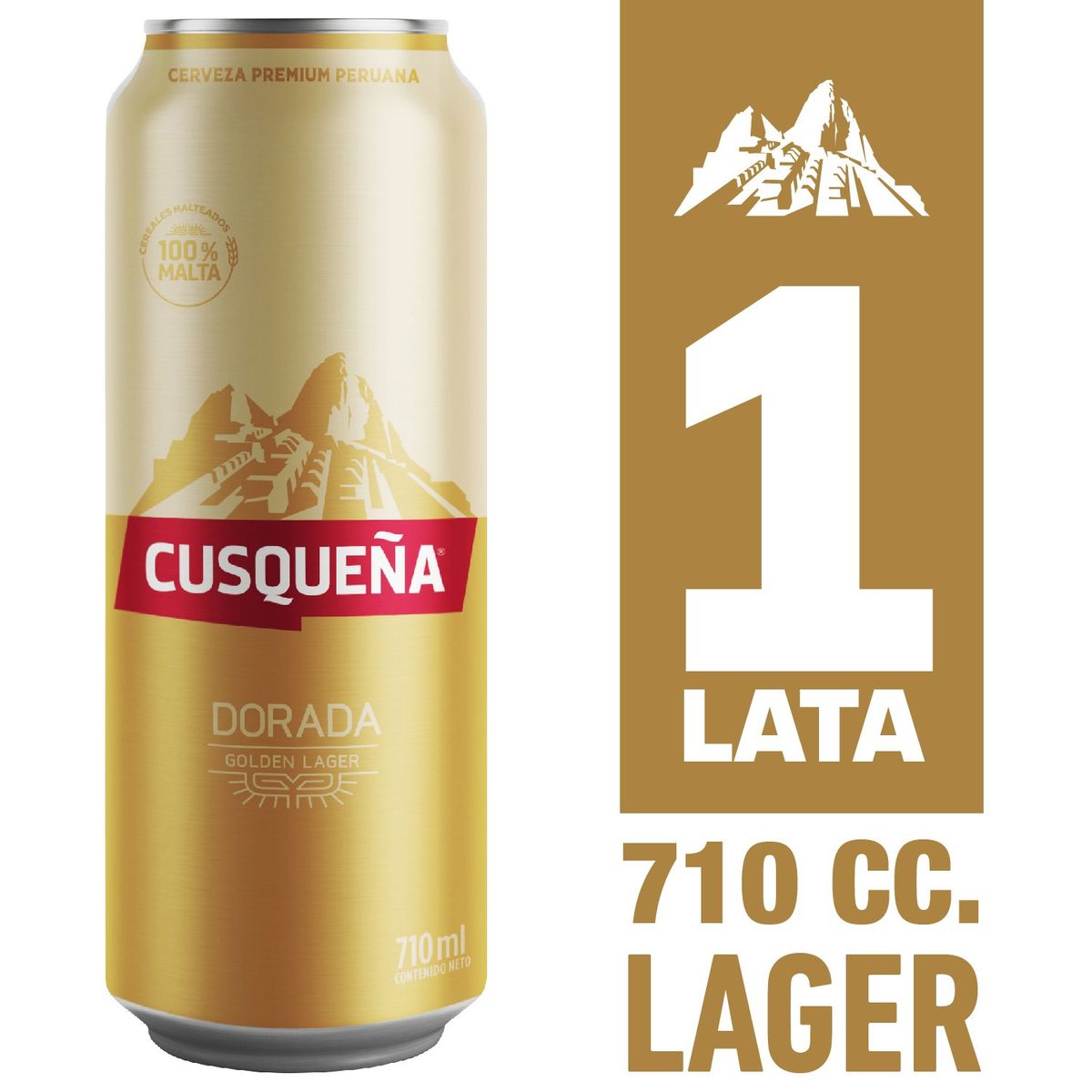 CUSQUEÑA - CERVEZA CUSQUENA LATA 4.8 710ML