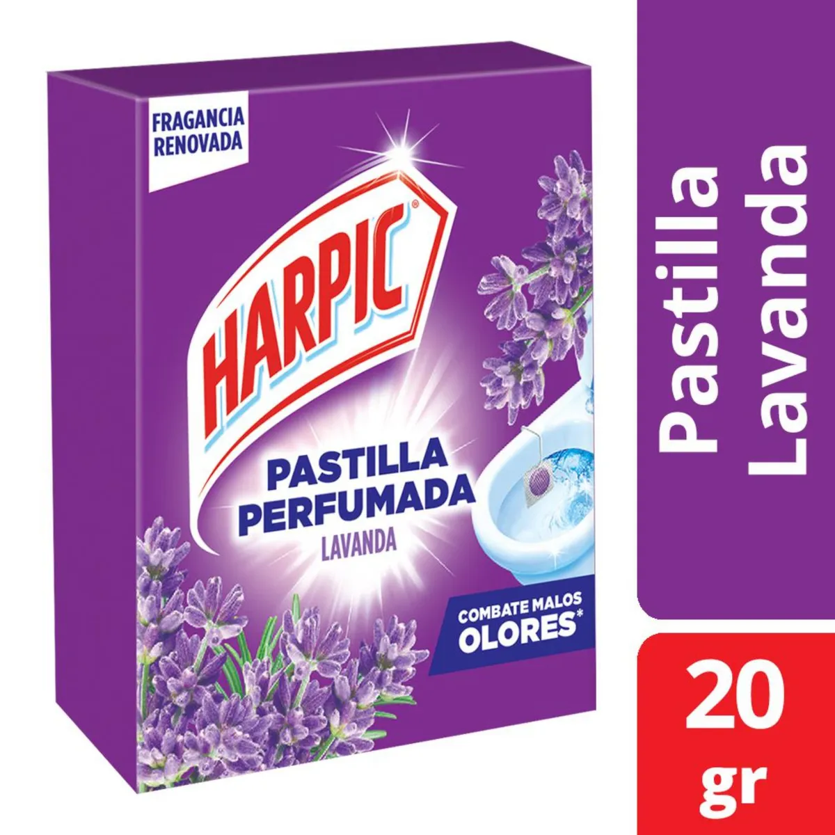 HARPIC - Limpiador Canasta para Inodoros Lavanda
