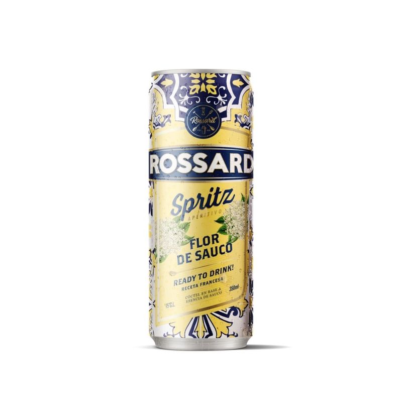 ROSSARD - Cóctel Spritz Flor de Sauco Rossard Lata 12° 350 cc