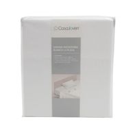 Sabana Microfibra Blanca 1.5 Plaza