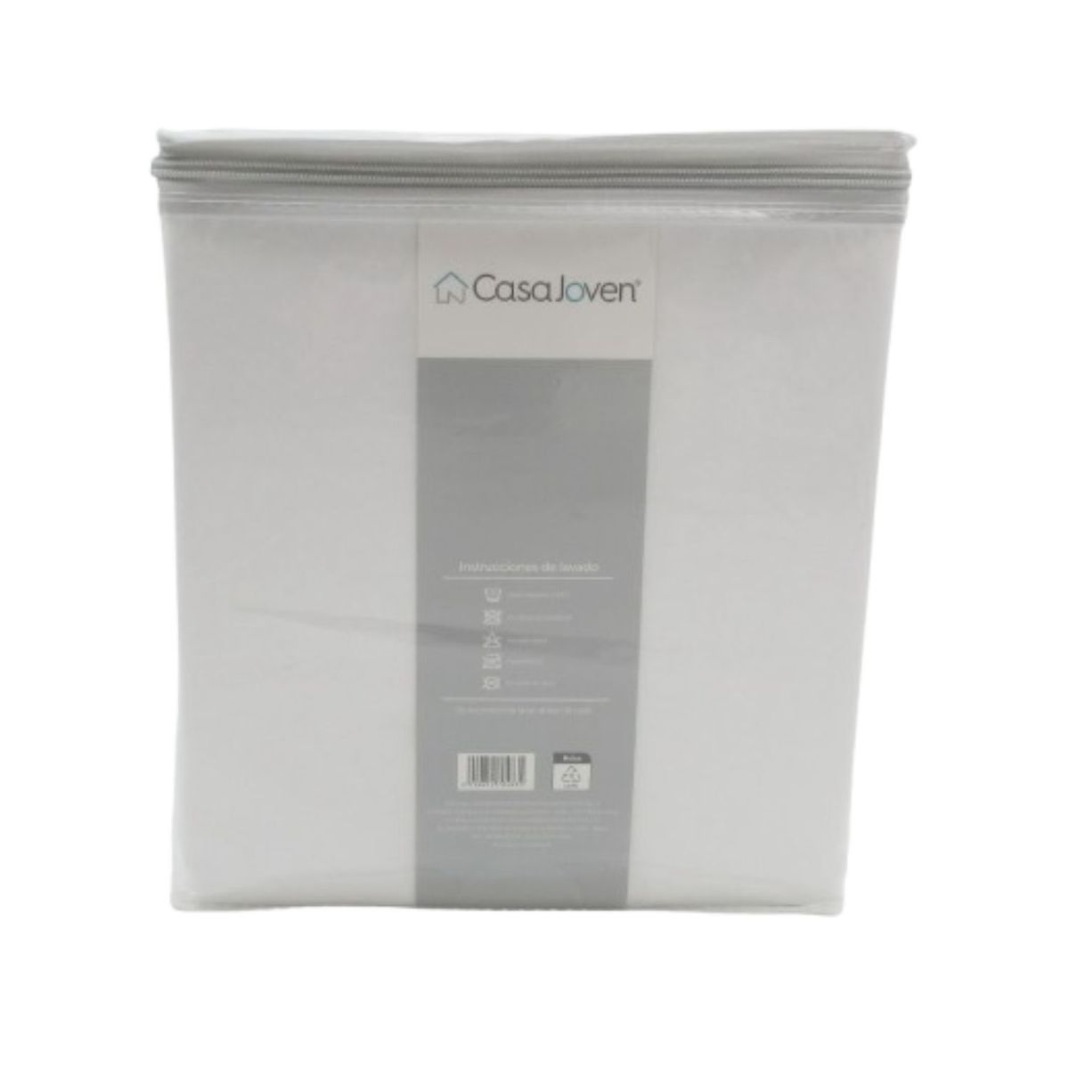 CASA JOVEN - Sábana Microfibra Blanca 1,5 Plaza M