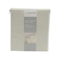 Sabana Microfibra Beige 1.5 Plaza