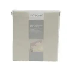 CASA JOVEN - Sabana Microfibra Beige 1.5 Plaza
