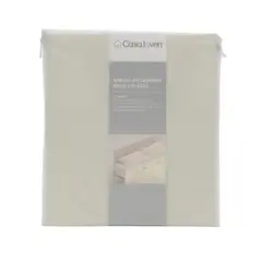 CASA JOVEN - Sabana Microfibra Beige 2 Plazas