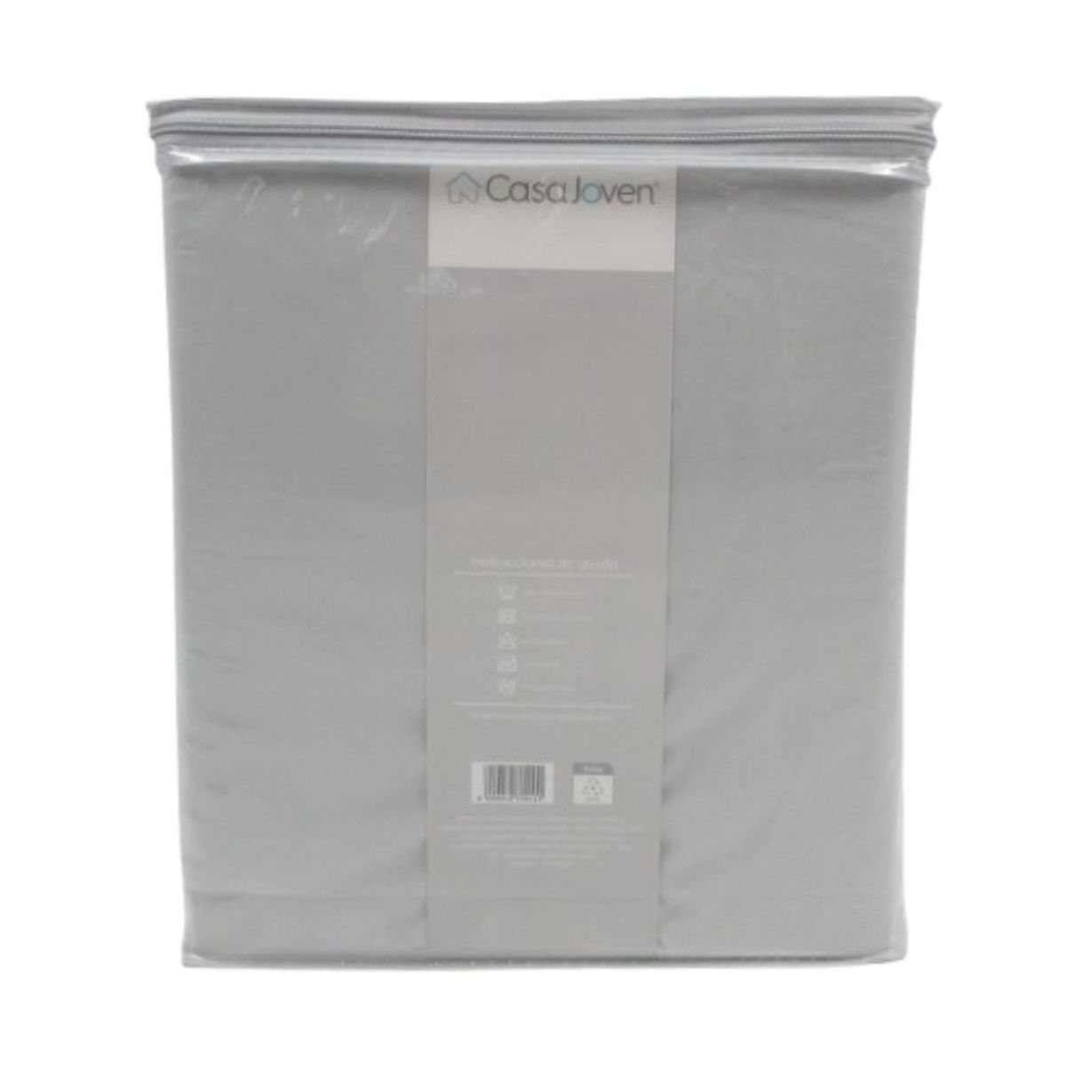 CASA JOVEN - Sábanas Broderie Gris Blanca 2 Plazas