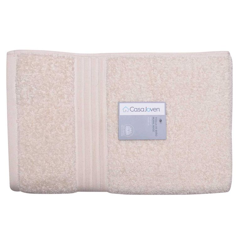 Toalla De Baño 70X140cm Mural Beige