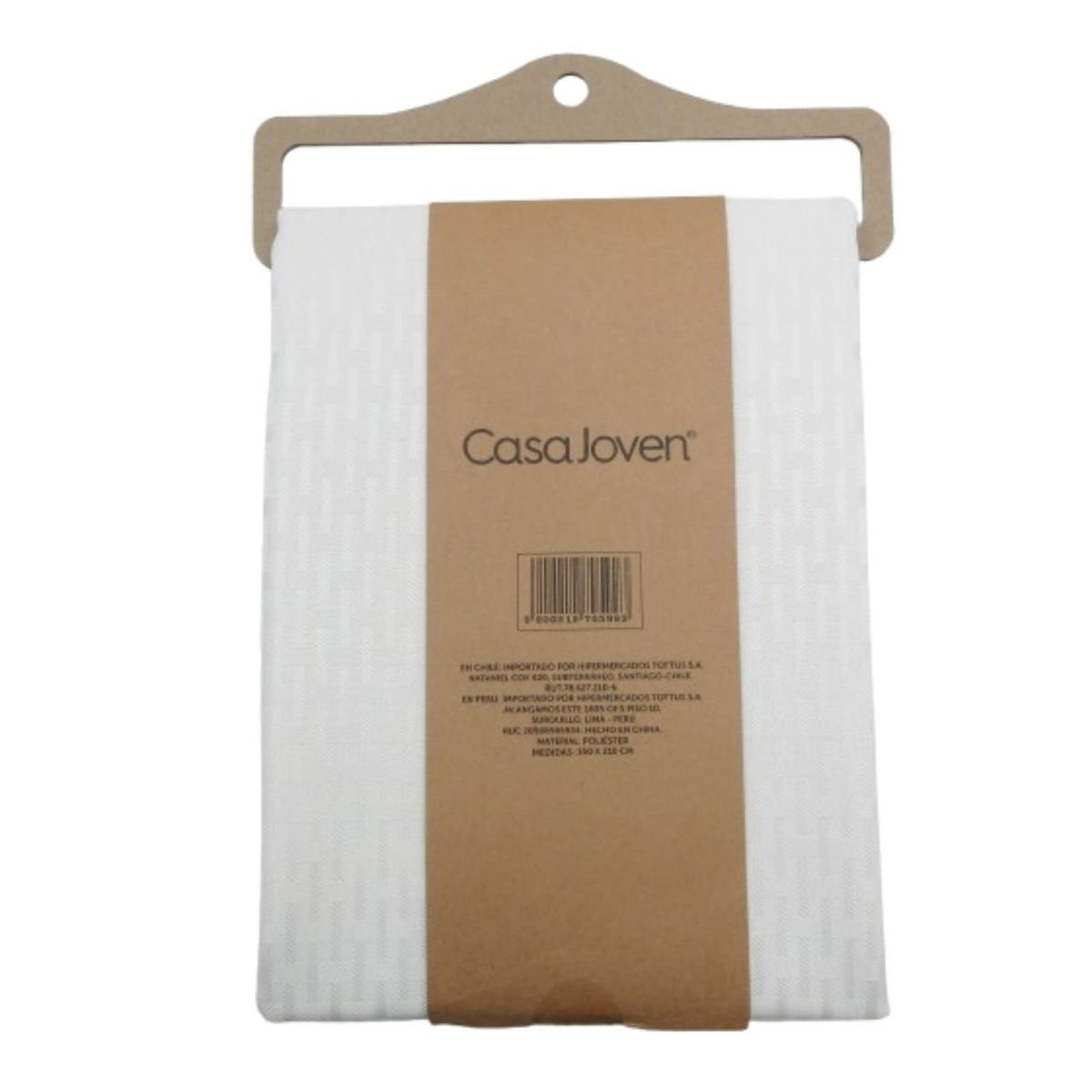 CASA JOVEN - Mantel Rectangular Jacquard Blanco 150X210 Cm