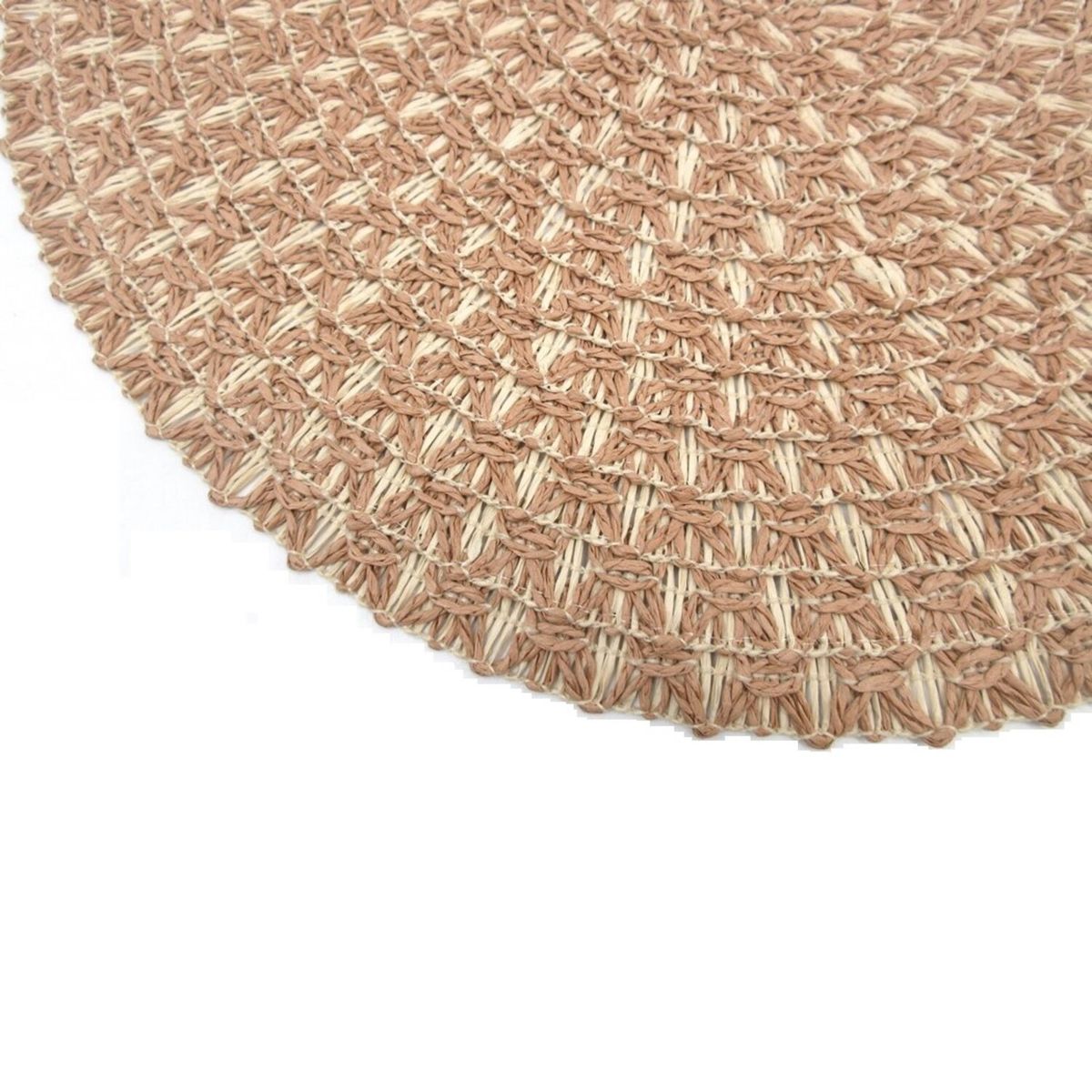 CASA JOVEN - Individual Paja Redondo Natural 38Cm